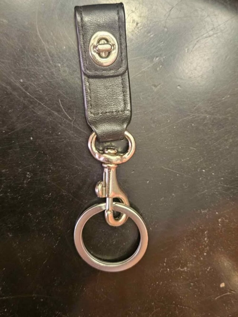 Coach purse charm holder